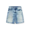 d-rixford-s Denim shorts with lyrics print d-rixford-s Denim shorts with lyrics print