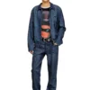 d-roheen-s Jacket in Prince of Wales denim d-roheen-s Jacket in Prince of Wales denim