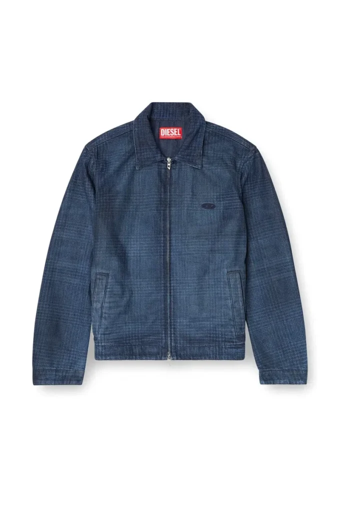 d-roheen-s Jacket in Prince of Wales denim d-roheen-s Jacket in Prince of Wales denim