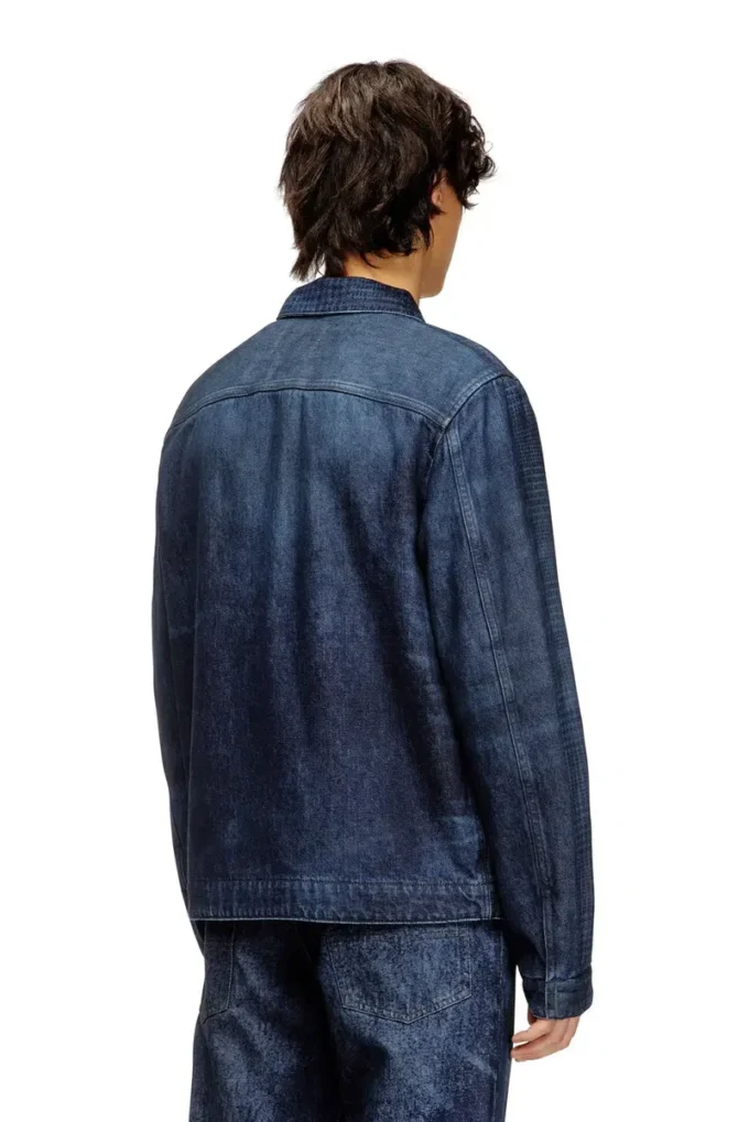 d-roheen-s Jacket in Prince of Wales denim d-roheen-s Jacket in Prince of Wales denim