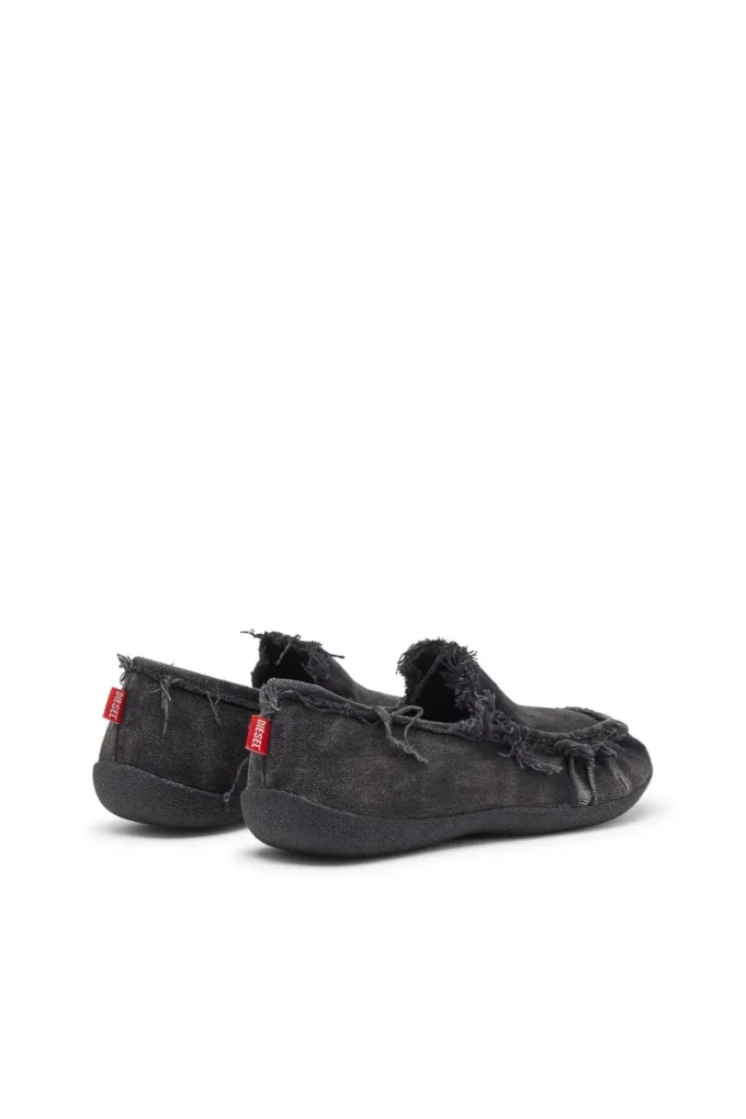 d-shock moc D-Shock-Distressed denim loafers d-shock moc D-Shock-Distressed denim loafers