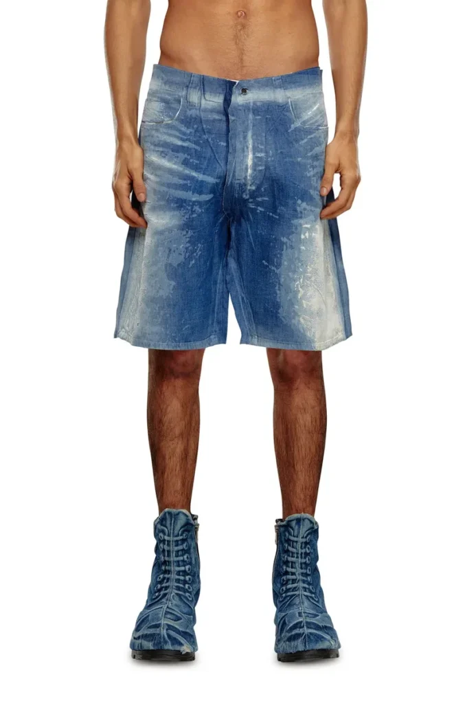 d-shorty-fse Shorts in peel-off denim d-shorty-fse Shorts in peel-off denim