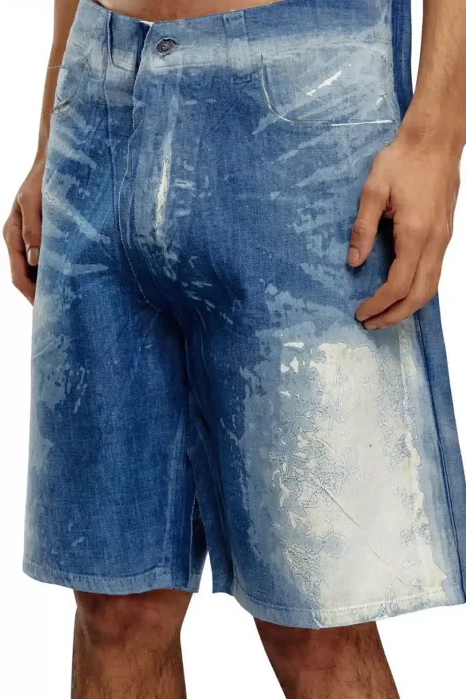 d-shorty-fse Shorts in peel-off denim d-shorty-fse Shorts in peel-off denim