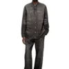 d-simply-fsh Shirt in distressed honeycomb denim d-simply-fsh Shirt in distressed honeycomb denim