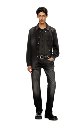 d-simply Long-sleeve denim shirt