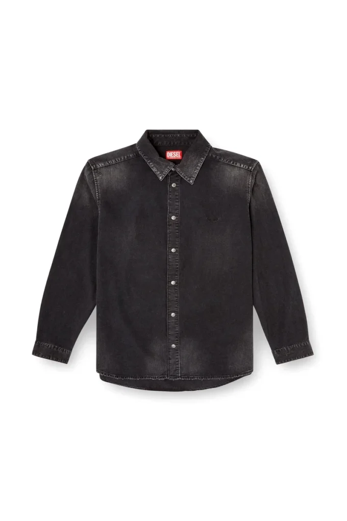 d-simply Long-sleeve denim shirt d-simply Long-sleeve denim shirt