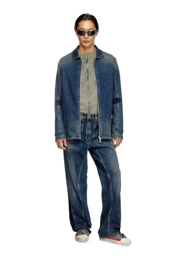 d-simply-re Zipped shirt in Rehab denim d-simply-re Zipped shirt in Rehab denim