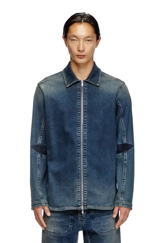 d-simply-re Zipped shirt in Rehab denim d-simply-re Zipped shirt in Rehab denim