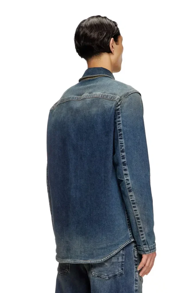 d-simply-re Zipped shirt in Rehab denim d-simply-re Zipped shirt in Rehab denim