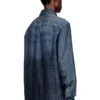 d-simply-s13 Shirt in fluid Prince of Wales denim d-simply-s13 Shirt in fluid Prince of Wales denim