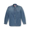 d-simply-s15 Denim shirt with back embroidery d-simply-s15 Denim shirt with back embroidery
