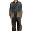 d-simply-s8 Shirt in fluid shaded denim d-simply-s8 Shirt in fluid shaded denim