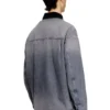 d-stack-u-l Utility-style denim jacket with contrasting collar d-stack-u-l Utility-style denim jacket with contrasting collar