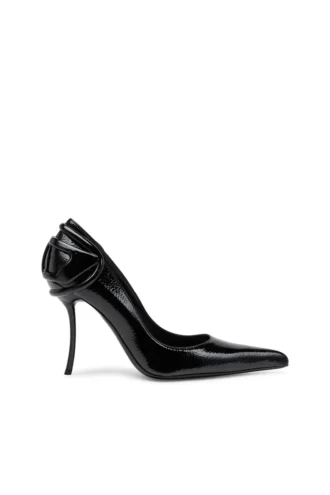 d-ten&half p D-Ten&Half-Glossy pumps with curved heel