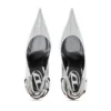 d-ten&half p D-Ten&Half-Metallic pumps with curved heel