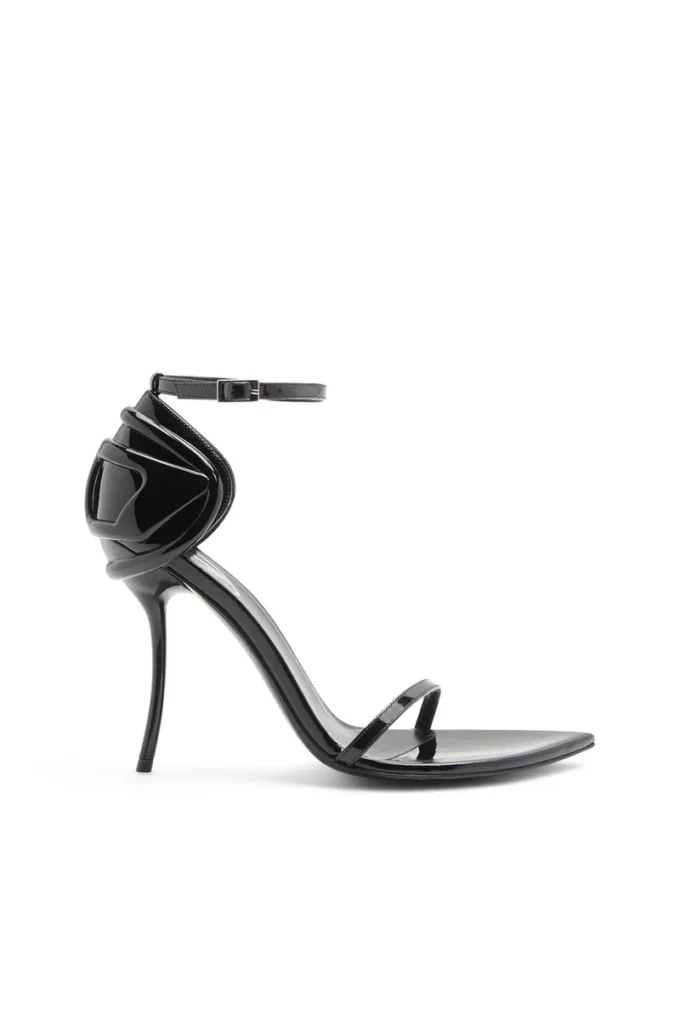 d-ten&half sandal D-Ten&Half-Stiletto sandals in patent leather and satin d-ten&half sandal D-Ten&Half-Stiletto sandals in patent leather and satin