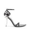 d-ten&half sandal D-Ten&Half-Stiletto sandals in patent leather and satin d-ten&half sandal D-Ten&Half-Stiletto sandals in patent leather and satin