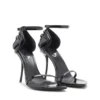 d-ten&half sandal D-Ten&Half-Stiletto sandals in patent leather and satin d-ten&half sandal D-Ten&Half-Stiletto sandals in patent leather and satin