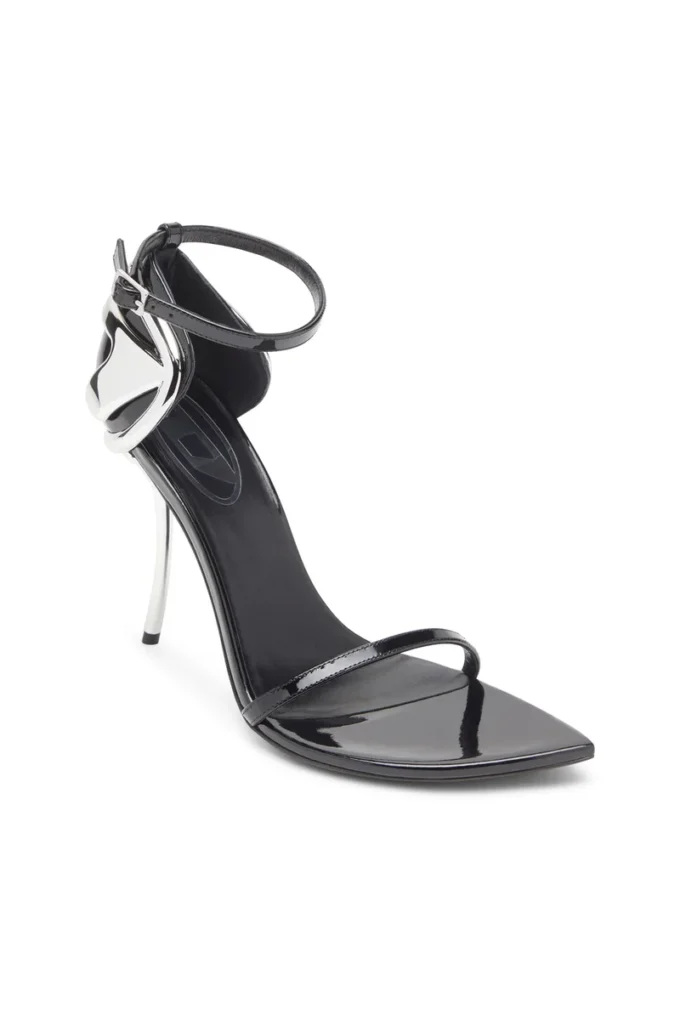 d-ten&half sandal D-Ten&Half-Stiletto sandals in patent leather and satin d-ten&half sandal D-Ten&Half-Stiletto sandals in patent leather and satin