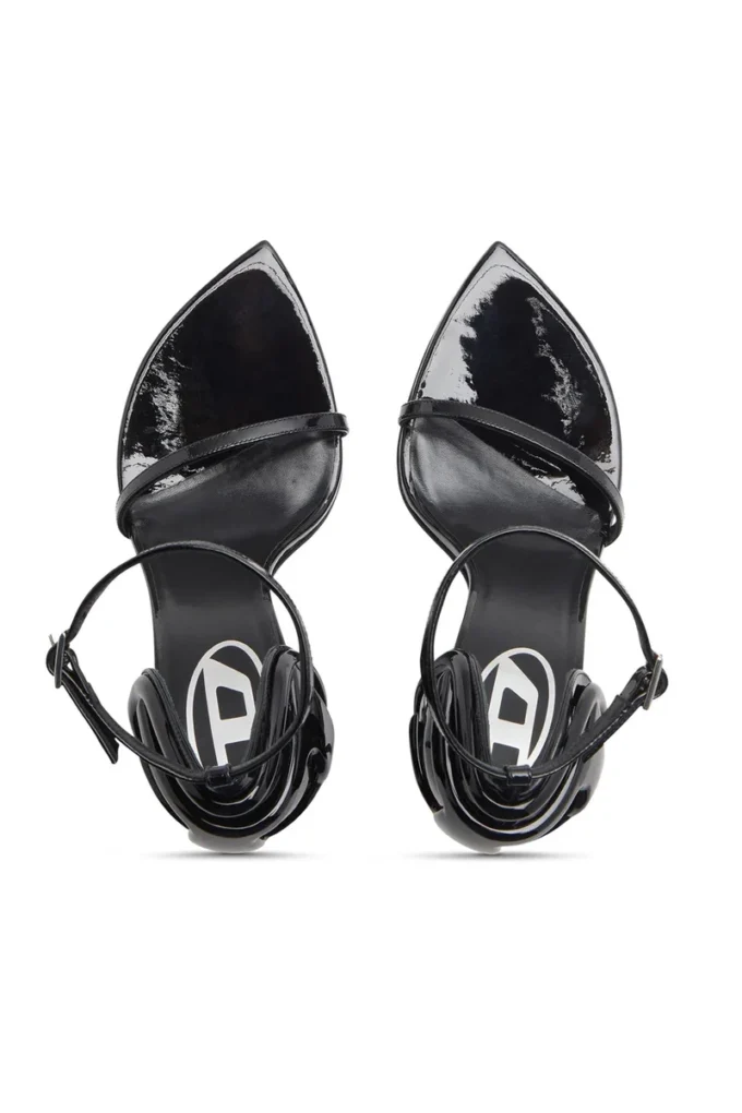 d-ten&half sandal D-Ten&Half-Stiletto sandals in patent leather and satin d-ten&half sandal D-Ten&Half-Stiletto sandals in patent leather and satin