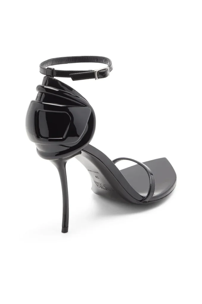 d-ten&half sandal D-Ten&Half-Stiletto sandals in patent leather and satin d-ten&half sandal D-Ten&Half-Stiletto sandals in patent leather and satin