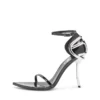 d-ten&half sandal D-Ten&Half-Stiletto sandals in patent leather and satin d-ten&half sandal D-Ten&Half-Stiletto sandals in patent leather and satin