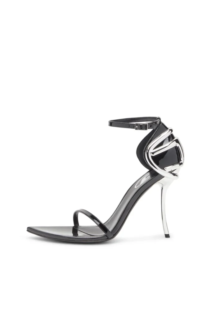 d-ten&half sandal D-Ten&Half-Stiletto sandals in patent leather and satin d-ten&half sandal D-Ten&Half-Stiletto sandals in patent leather and satin
