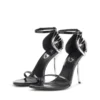 d-ten&half sandal D-Ten&Half-Stiletto sandals in patent leather and satin d-ten&half sandal D-Ten&Half-Stiletto sandals in patent leather and satin
