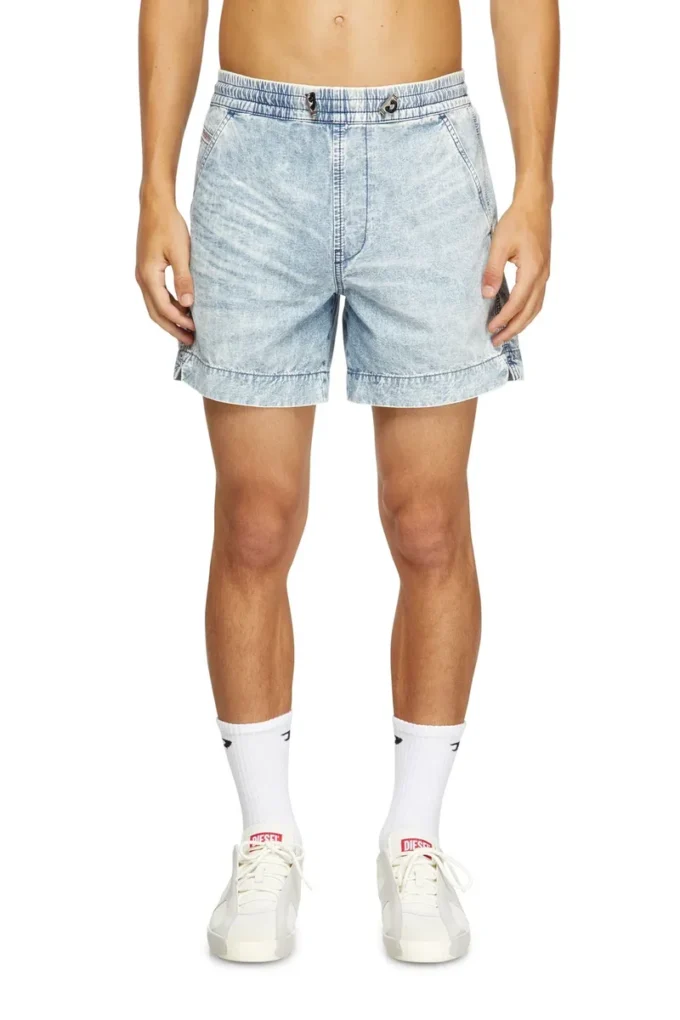 d-tenni-s Shorts in marbled denim d-tenni-s Shorts in marbled denim