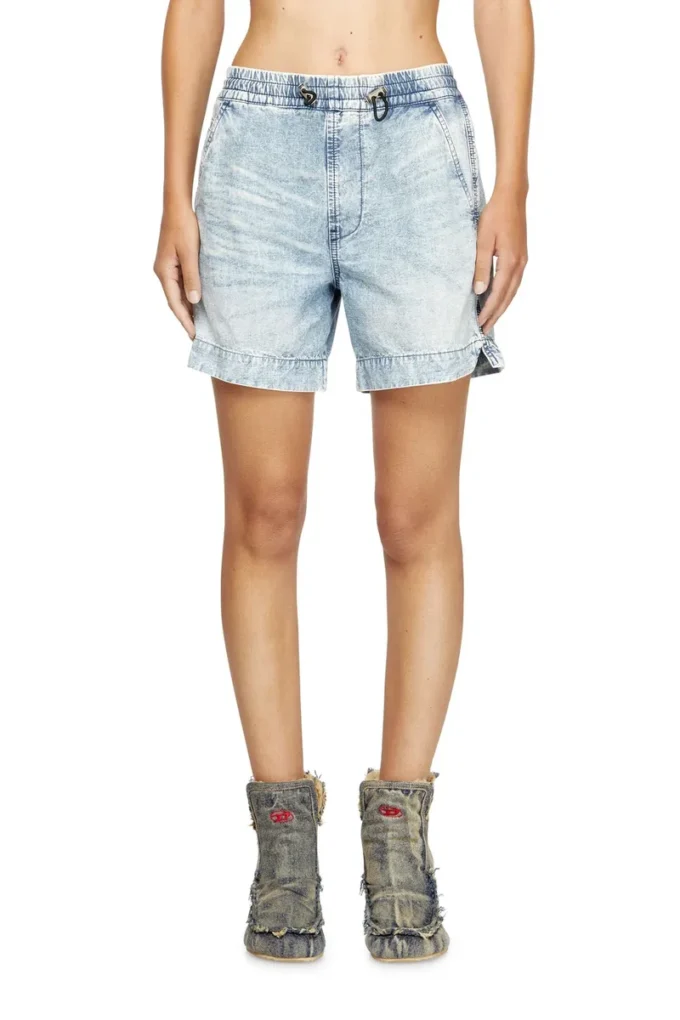 d-tenni-s Shorts in marbled denim d-tenni-s Shorts in marbled denim