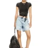 d-tenni-s Shorts in marbled denim d-tenni-s Shorts in marbled denim