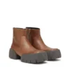 d-tex bt D-Tex-Oiled leather ankle boots with split sole d-tex bt D-Tex-Oiled leather ankle boots with split sole