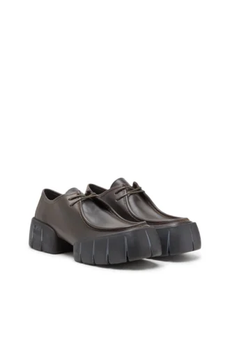 d-tex wb D-Tex-Moccasin-style shoes in brushed leather