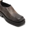 d-texan clog D-Texan-Zipped shoes in distressed crackled suede d-texan clog D-Texan-Zipped shoes in distressed crackled suede