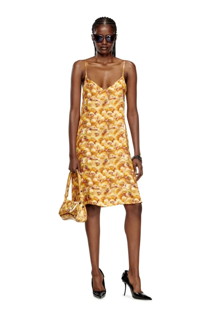 d-ulcet Mini dress in viscose with all-over print