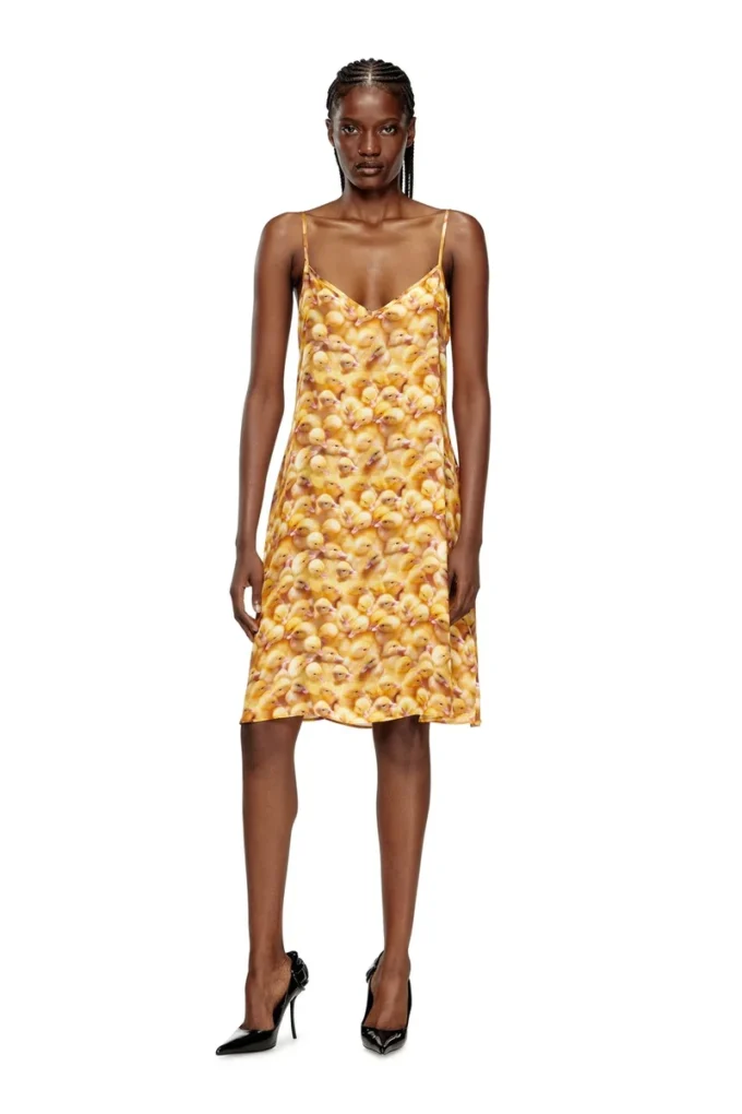 d-ulcet Mini dress in viscose with all-over print