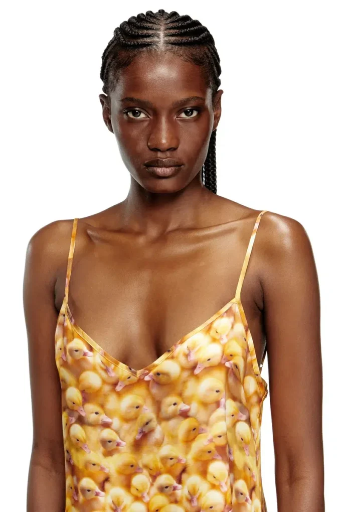 d-ulcet Mini dress in viscose with all-over print