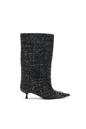 d-venus 40 kb tube D-Venus-Bouclé knee-high boots