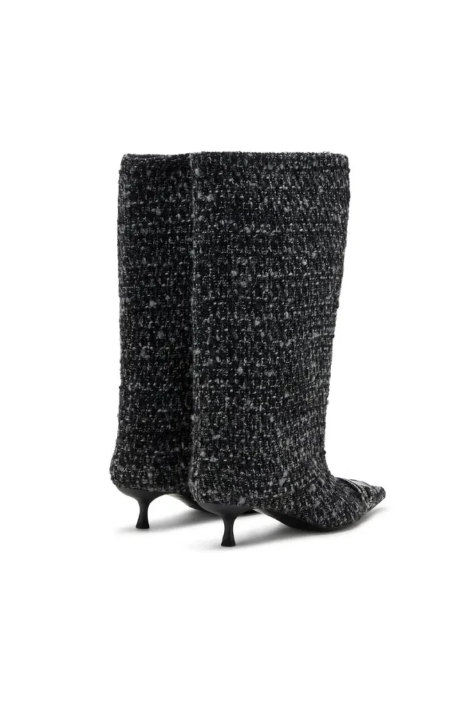 d-venus 40 kb tube D-Venus-Bouclé knee-high boots d-venus 40 kb tube D-Venus-Bouclé knee-high boots