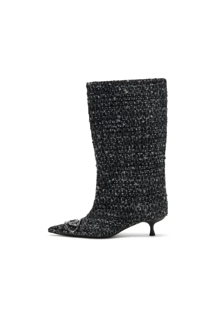 d-venus 40 kb tube D-Venus-Bouclé knee-high boots d-venus 40 kb tube D-Venus-Bouclé knee-high boots