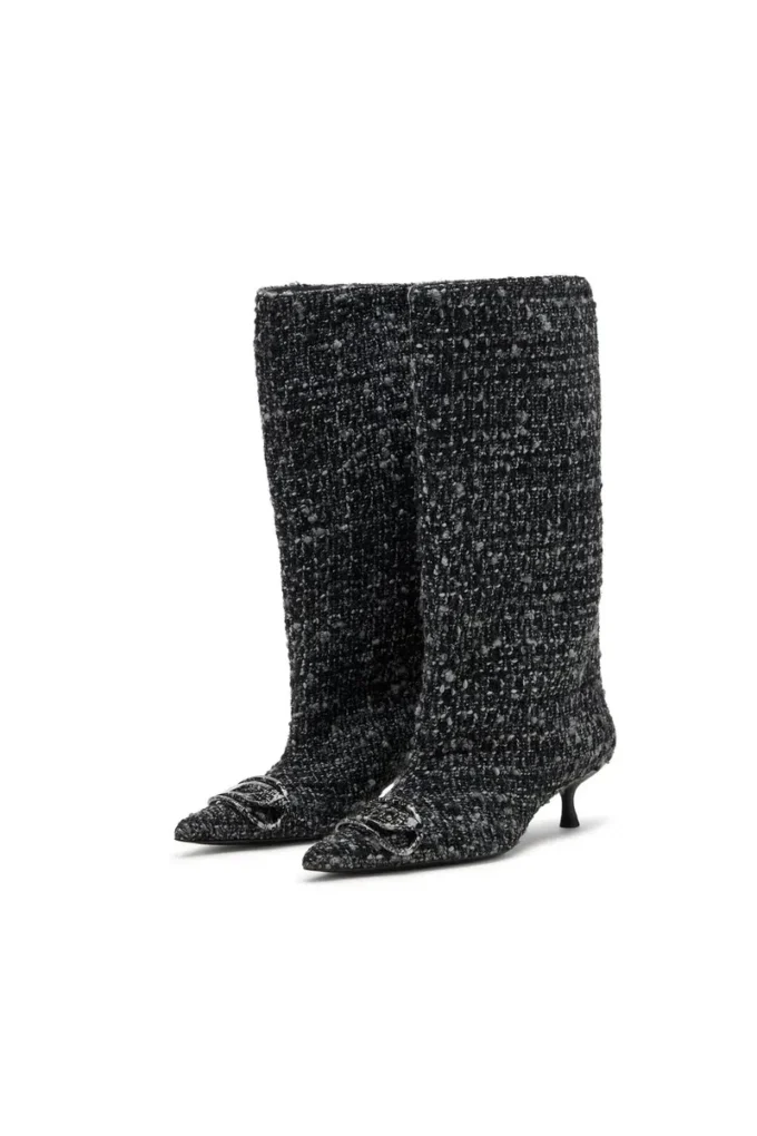 d-venus 40 kb tube D-Venus-Bouclé knee-high boots d-venus 40 kb tube D-Venus-Bouclé knee-high boots