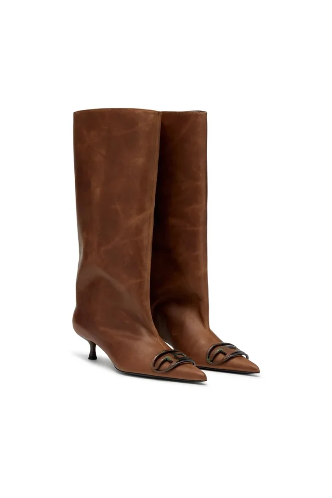 d-venus 40 kb tube D-Venus-Knee-high boots in oiled leather d-venus 40 kb tube D-Venus-Knee-high boots in oiled leather