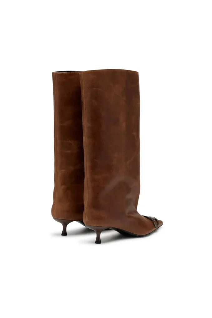 d-venus 40 kb tube D-Venus-Knee-high boots in oiled leather d-venus 40 kb tube D-Venus-Knee-high boots in oiled leather