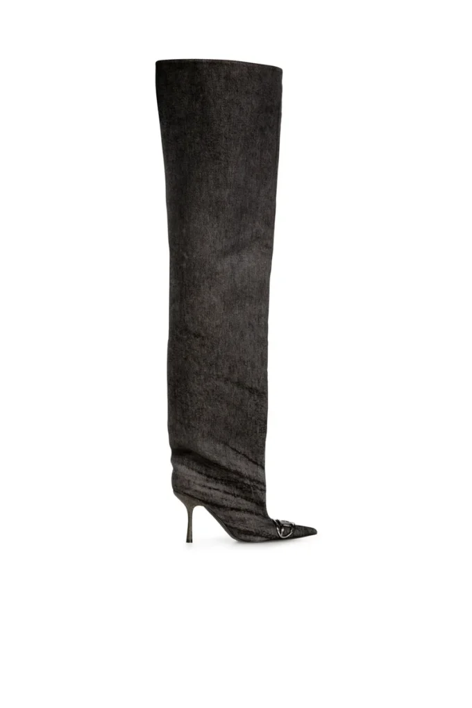 d-venus 90 otk boot D-Venus-Over-the-knee boots in coated denim d-venus 90 otk boot D-Venus-Over-the-knee boots in coated denim