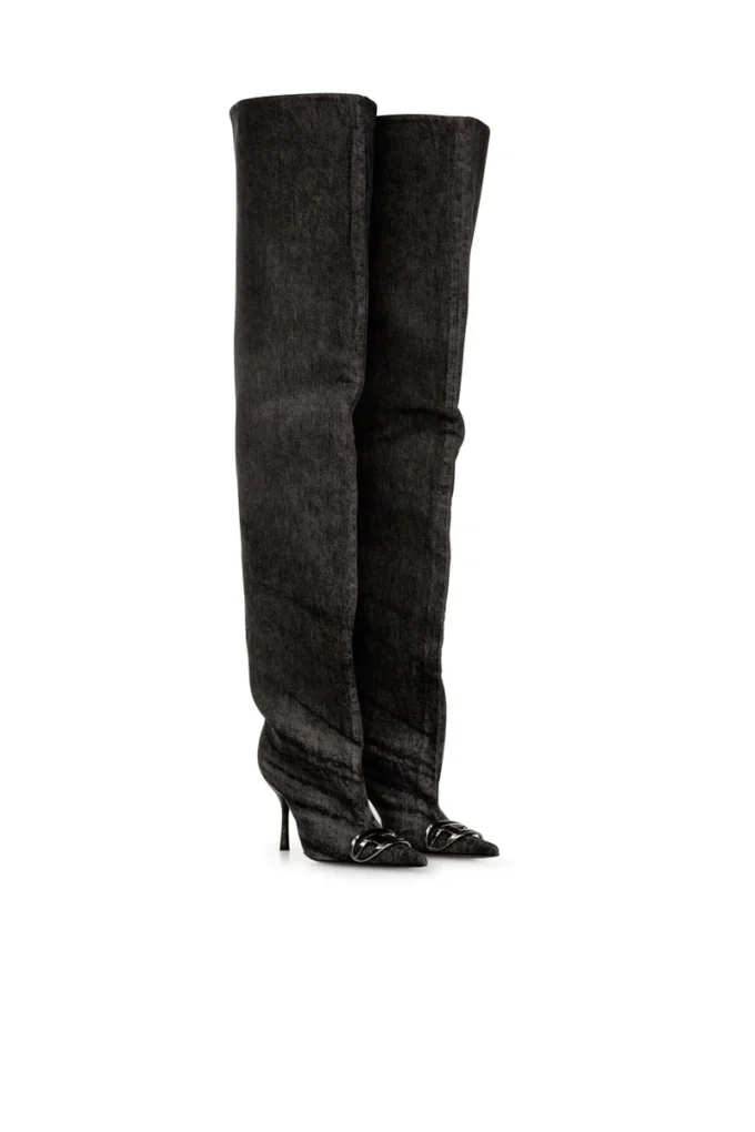 d-venus 90 otk boot D-Venus-Over-the-knee boots in coated denim d-venus 90 otk boot D-Venus-Over-the-knee boots in coated denim