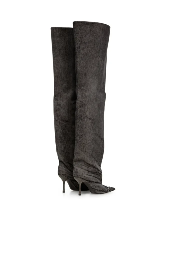 d-venus 90 otk boot D-Venus-Over-the-knee boots in coated denim d-venus 90 otk boot D-Venus-Over-the-knee boots in coated denim
