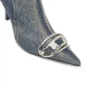 d-venus kb d D-Venus – Denim boots with logo plaque d-venus kb d D-Venus – Denim boots with logo plaque