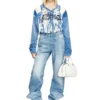 d-venus kb large D-Venus-Wide knee-high boots in denim d-venus kb large D-Venus-Wide knee-high boots in denim