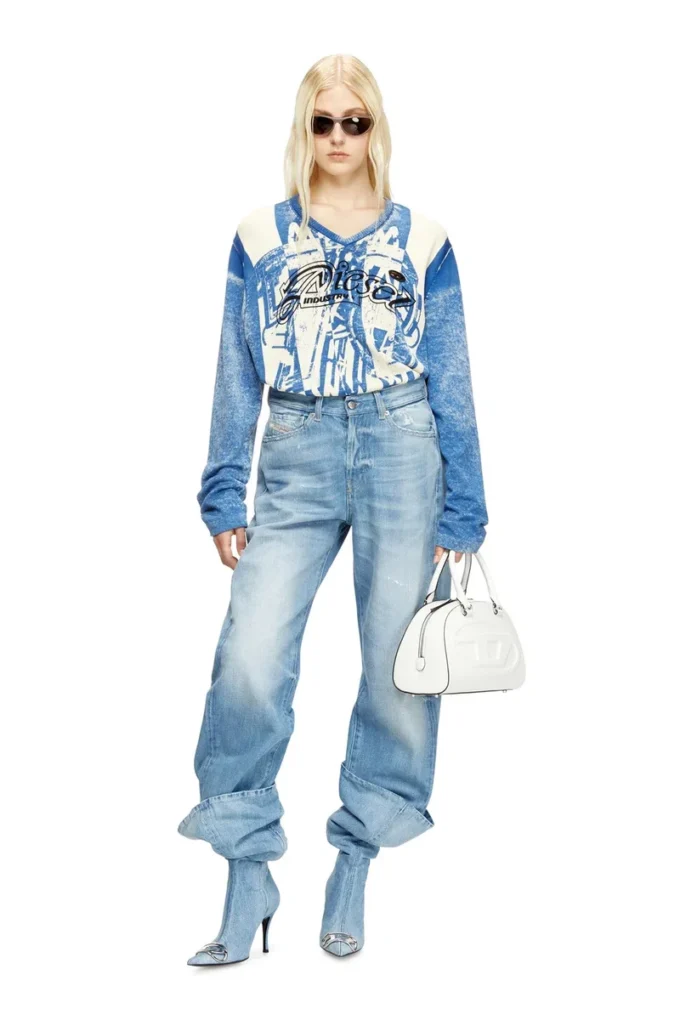 d-venus kb large D-Venus-Wide knee-high boots in denim d-venus kb large D-Venus-Wide knee-high boots in denim