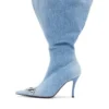 d-venus kb large D-Venus-Wide knee-high boots in denim d-venus kb large D-Venus-Wide knee-high boots in denim
